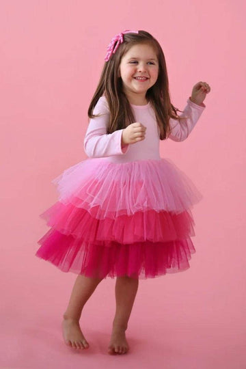 Candyfloss Satin Bodice Tutu Dress - DrapeMe - Your Affordable place for In-Trend clothing
