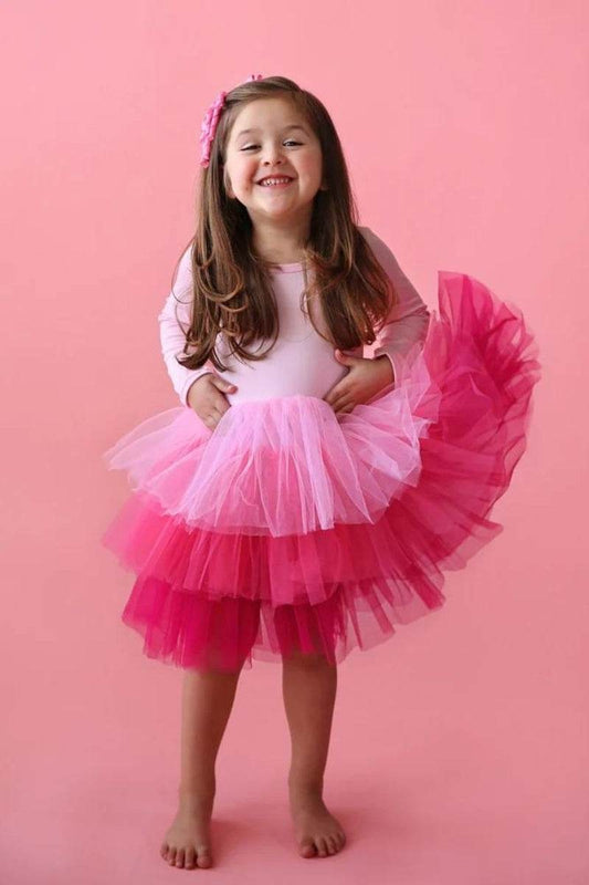 Candyfloss Satin Bodice Tutu Dress - DrapeMe - Your Affordable place for In-Trend clothing
