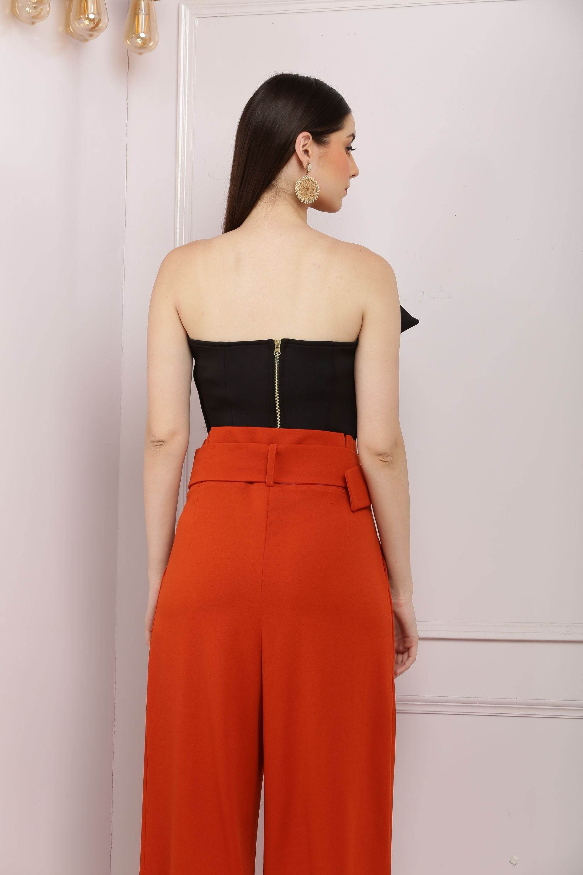 Big Bow Black Tube Top - DrapeMe - Your Affordable place for In-Trend clothing