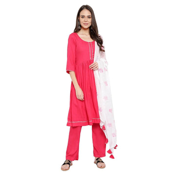 Solid Pleated Suit Set - Red - DrapeMe - Your Affordable place for In-Trend clothing