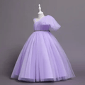 Little Fairy Bow on Shoulder Dress -Lilac - DrapeMe - Your Affordable place for In-Trend clothing