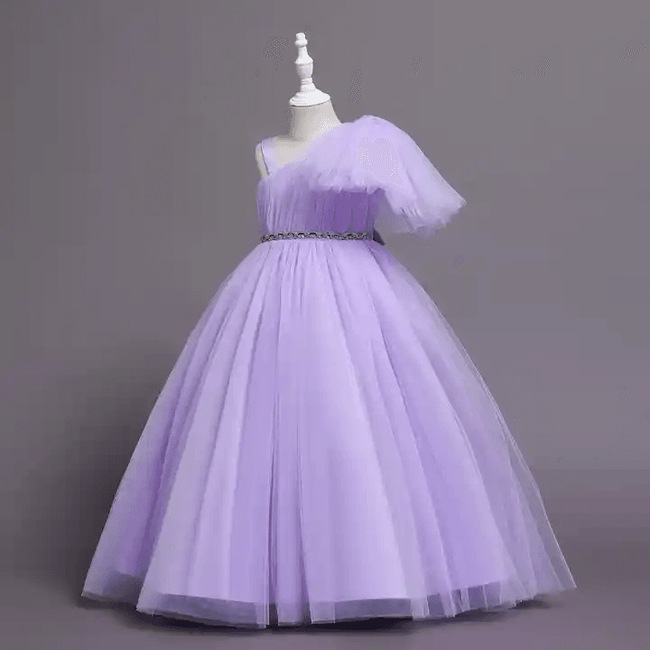 Little Fairy Bow on Shoulder Dress -Lilac - DrapeMe - Your Affordable place for In-Trend clothing