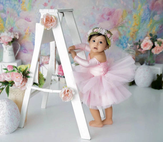 First Birthday Dress, Girls Pink Birthday Outfit, First Birthday Tutu, Pink Tutu Dress for First Birthday, First Birthday Outfit for Girl - DrapeMe - Your Affordable place for In-Trend clothing