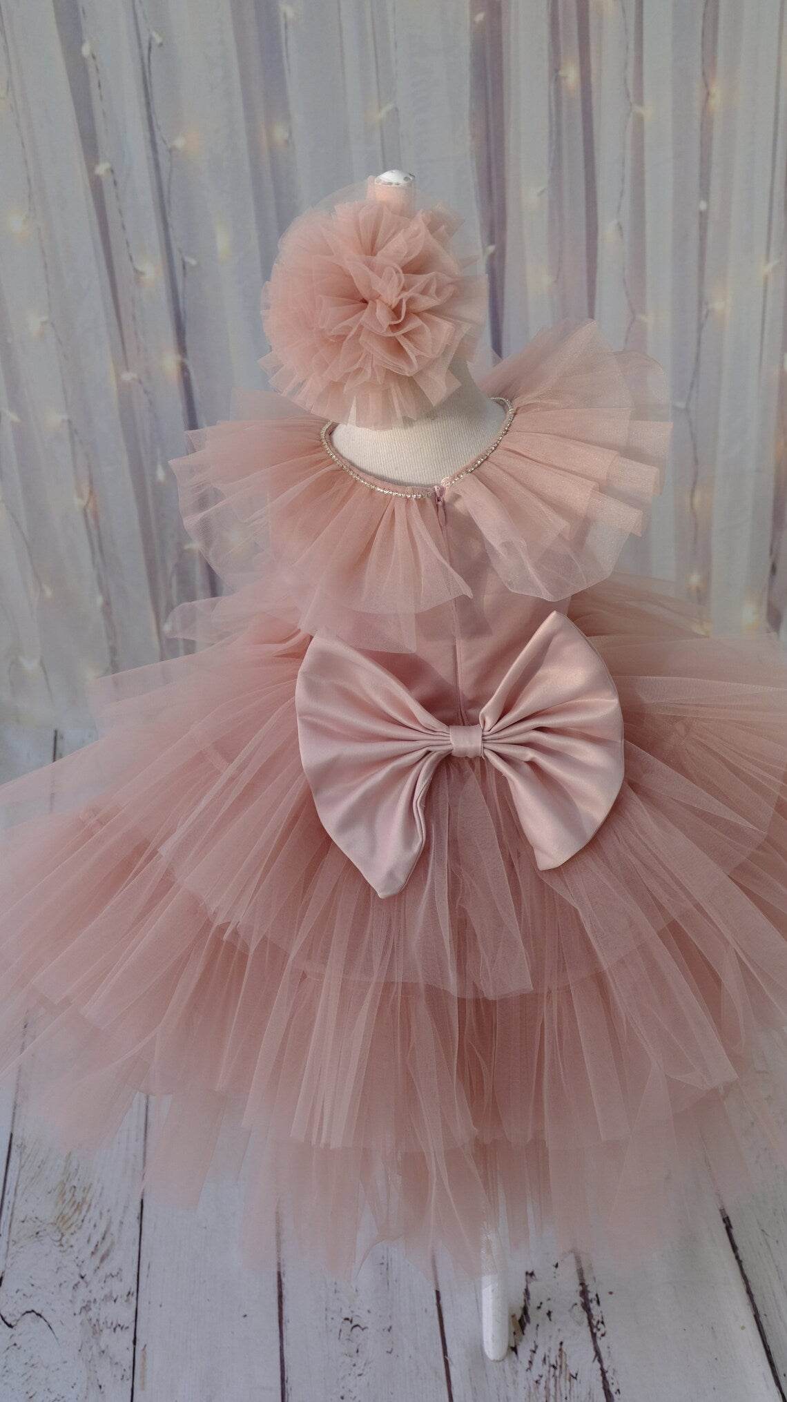 Baby Girl Tulle Birthday Dress - DrapeMe - Your Affordable place for In-Trend clothing