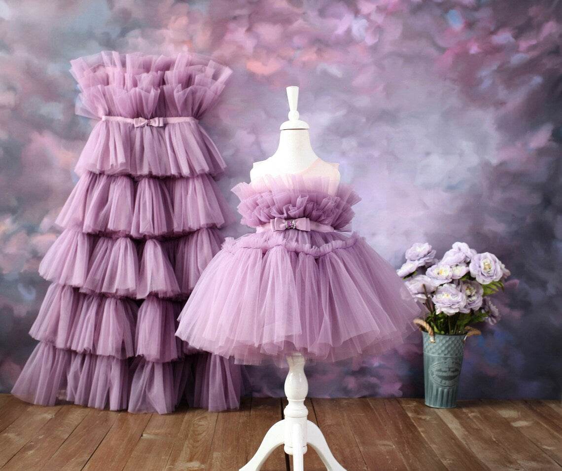 Fabulous Mother- Daughter Tulle Dress - DrapeMe - Your Affordable place for In-Trend clothing