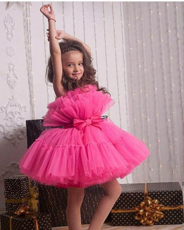 Dreamy Ruffle Barbie Dress – Pink - DrapeMe - Your Affordable place for In-Trend clothing