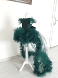 Tutu Dress For Birthday Girl Emerald Green Color - DrapeMe - Your Affordable place for In-Trend clothing