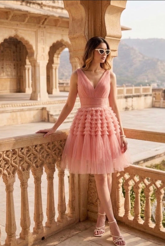 The Rose-Quartz Regent Dress