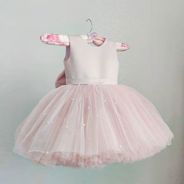 Dreamy Baby Pink Party Dress