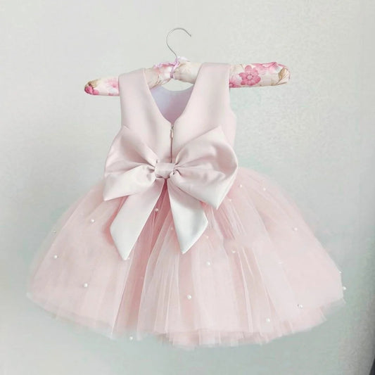 Dreamy Baby Pink Party Dress