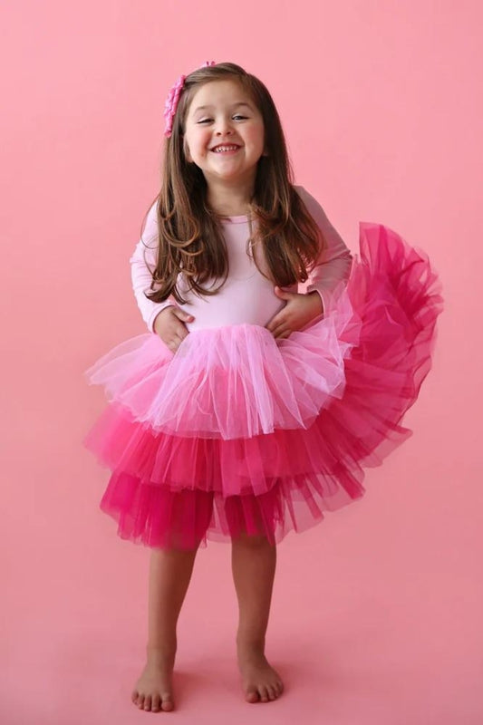 Candyfloss Satin Bodice Tutu Dress