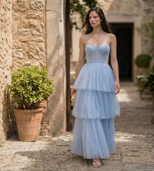 The Aquamarine Archduchess Gown