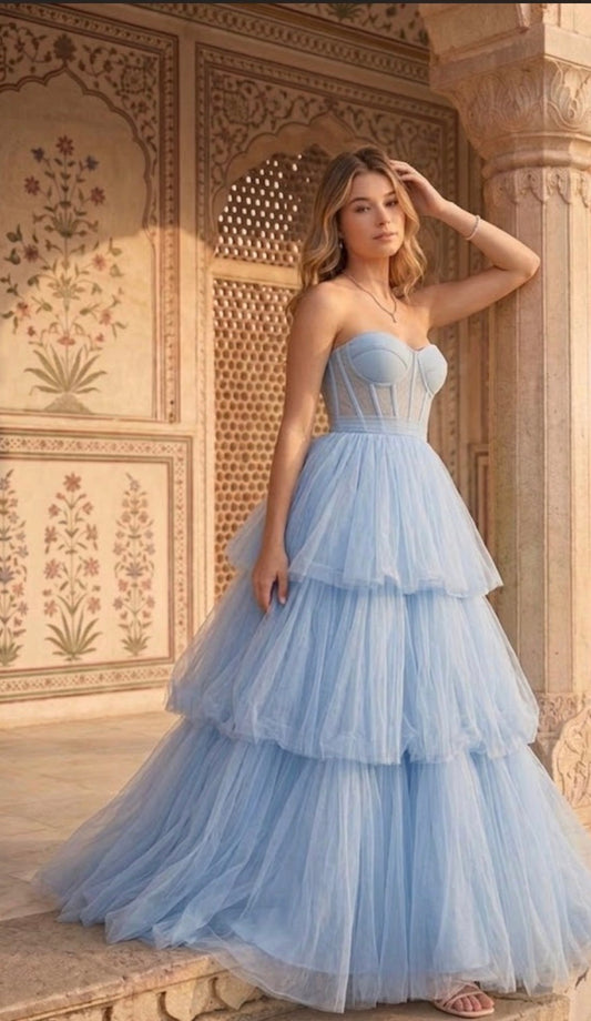 The Aquamarine Archduchess Gown