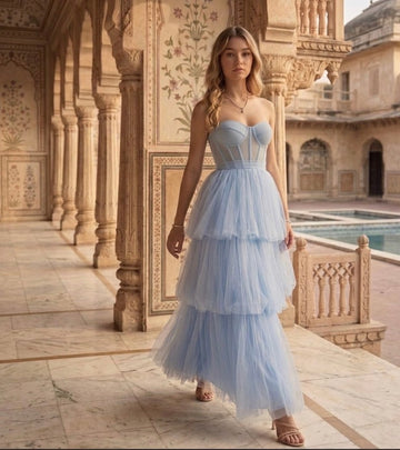 The Aquamarine Archduchess Gown