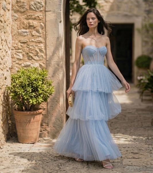 The Aquamarine Archduchess Gown