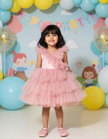 Baby Girl Tulle  Birthday Dress