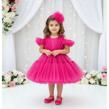 Tutu Baby Girl Dress - Pink