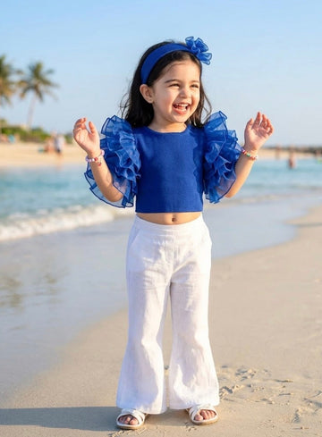 The Sophia Ruffle Sleeve Top