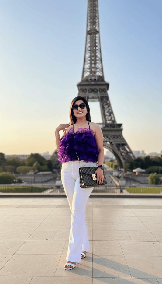 Doll Me Up Offshoulder Ruffle Organza Top - DrapeMe - Your Affordable place for In-Trend clothing