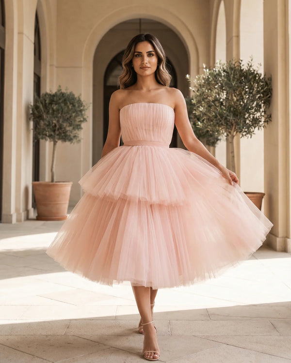 The Amara Off-Shoulder Gown