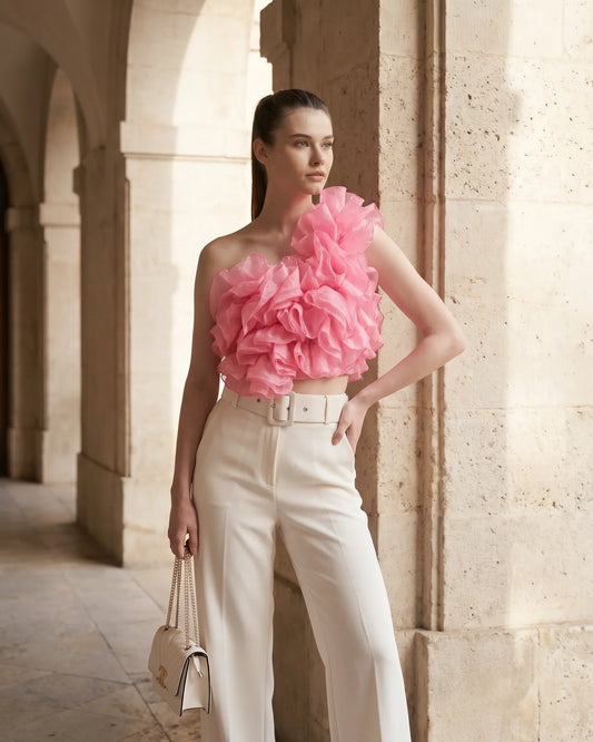 The Amara Ruffle Blouse