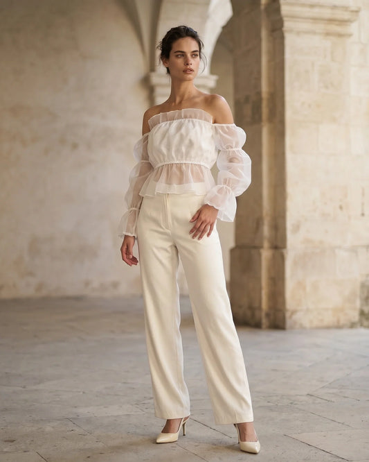 The Aurora Off-Shoulder Crop