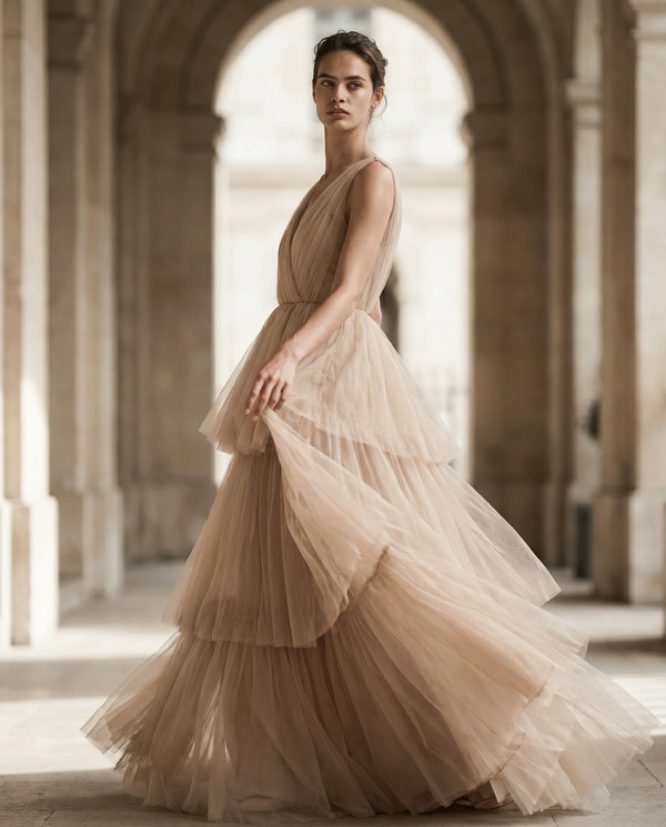 The Cascading Tulle Reverie Dress
