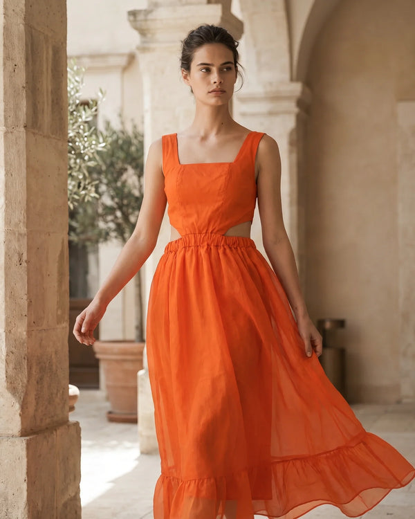 The Celeste Tangerine Shift