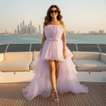 High Low Tulle Dress - Lilac - DrapeMe - Your Affordable place for In-Trend clothing
