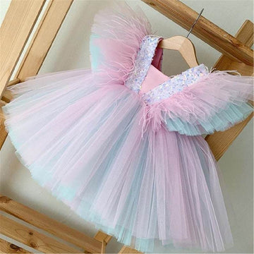 The Isabella Glitter A-Line Dress