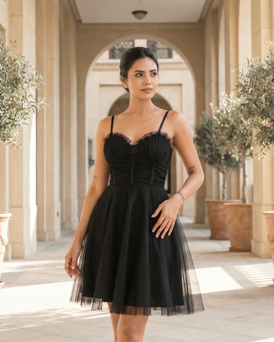 The Marcelline Tulle Corset Dress