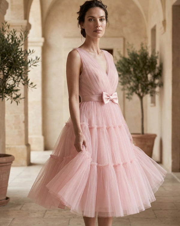 The Adeline One-Shoulder A-Line Dress