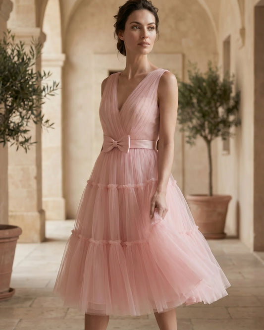 The Adeline One-Shoulder A-Line Dress