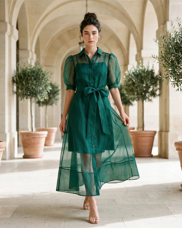 The Alessia Emerald Maxi Dress