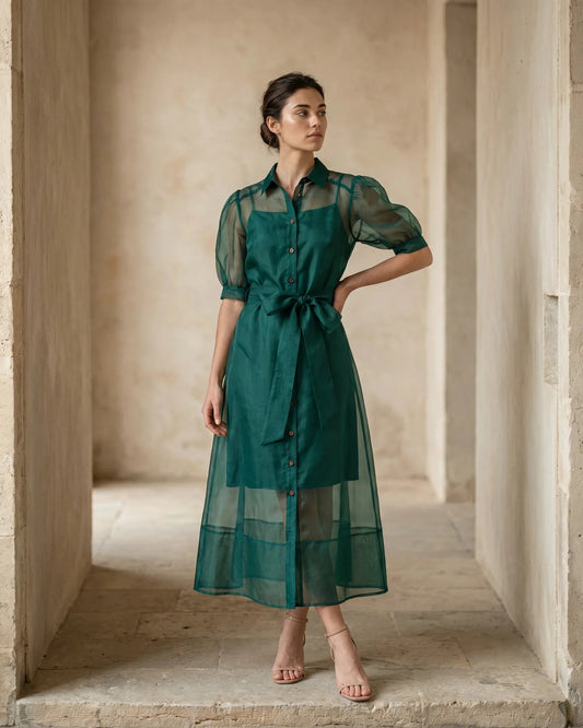 The Alessia Emerald Maxi Dress