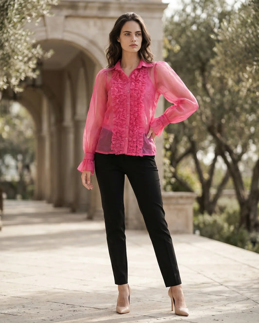 The Aria Ruffle Blouse