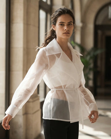 The Celeste Organza Jacket