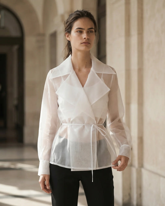 The Celeste Organza Jacket