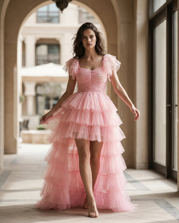 The Layla Petal Tulle Gown