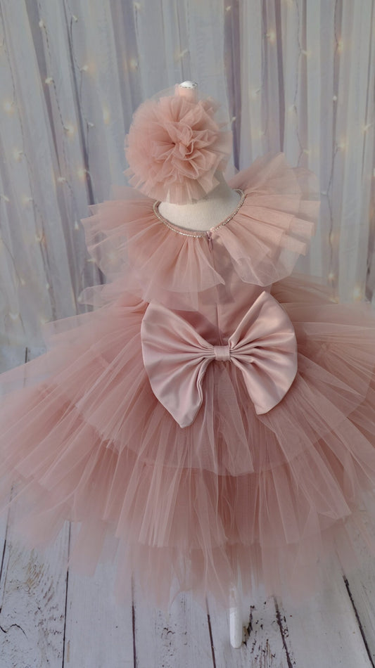 Baby Girl Tulle  Birthday Dress